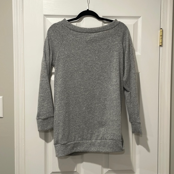 Maternity Sweater Grey - Picture 1 of 5